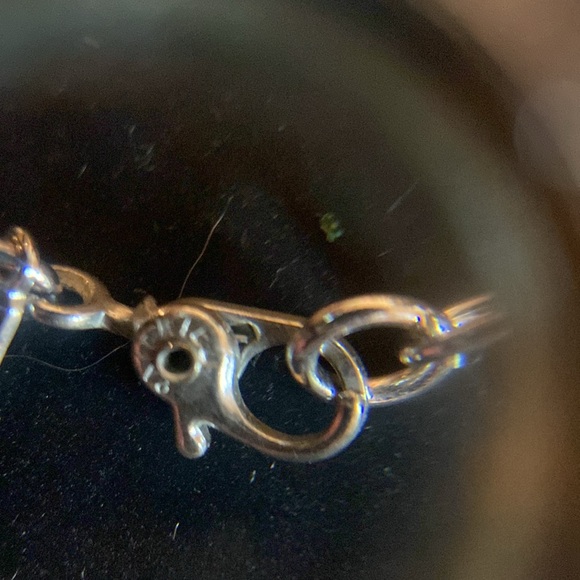 Vintage Monet twisted silver chain  29" Guc - Picture 9 of 11